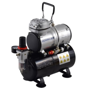 Agora-Tec® Airbrush Kompressor AT-AC-04 - 1