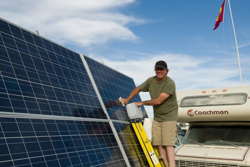 Solaranlage Reinigen - PV Anlage